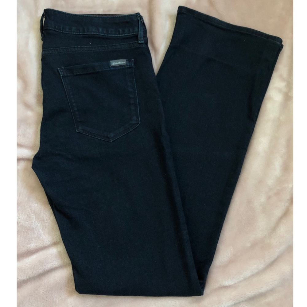 Eddie Baurer Slightly Curvy Bootcut Jeans